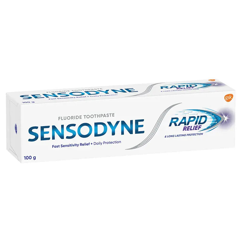 Sensodyne Sensitive Teeth Pain Rapid Relief Original Toothpaste 100g