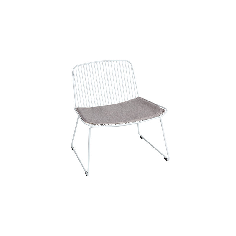 SH Angel Rebello Metal Lounge Chair