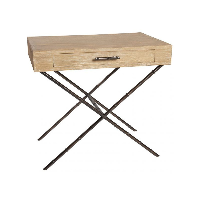 SH MARINA LAMP TABLE OAK