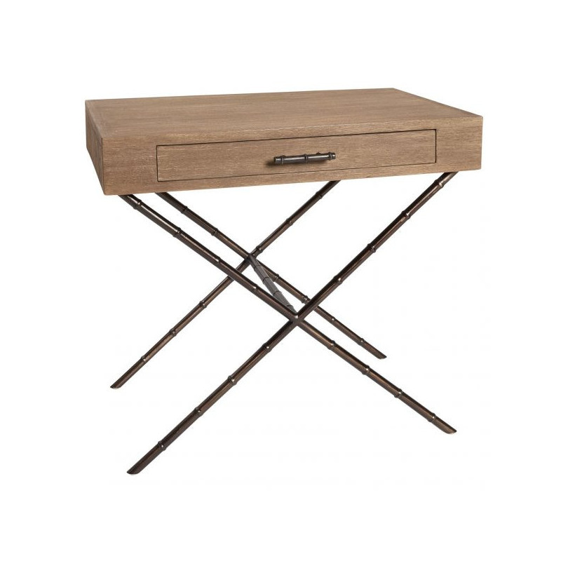 SH MARINA LAMP TABLE WALNUT