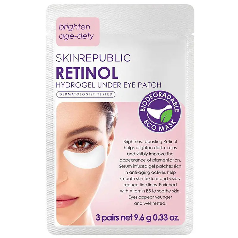 Skin Republic Retinol Hydrogel Under Eye Patch 3 Pairs