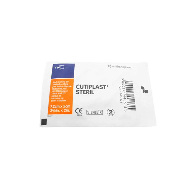 Smith & Nephew Cutiplast Steril 7.2cm x 5cm Single
