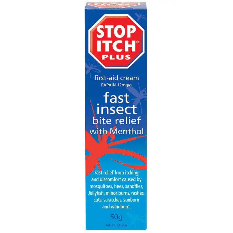 Stop Itch Plus First Aid Cream 50g