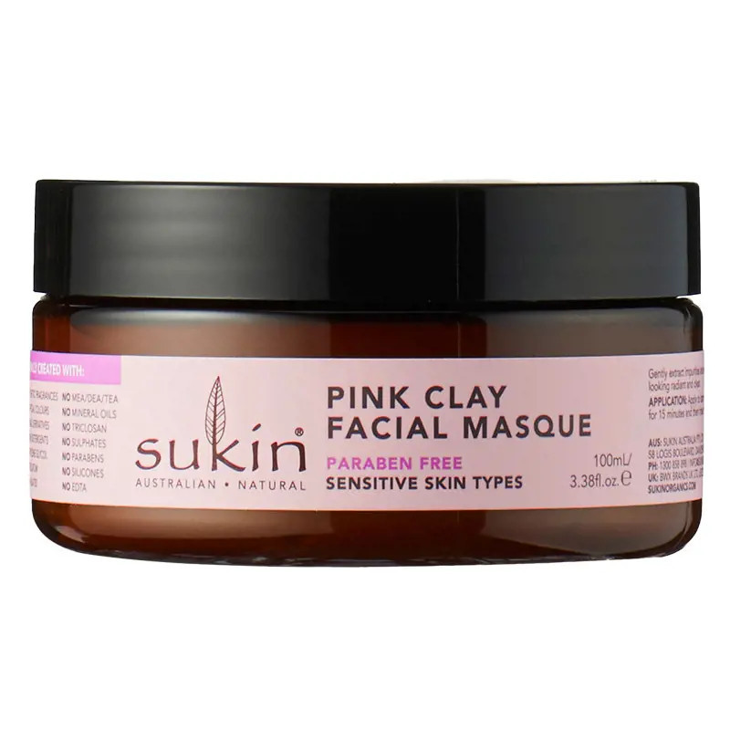 Sukin Sensitive Pink Clay Masque 100ml