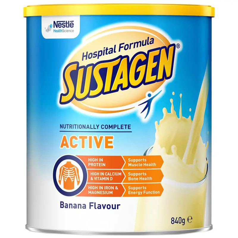 Sustagen Hospital Active Formula Banana 840g