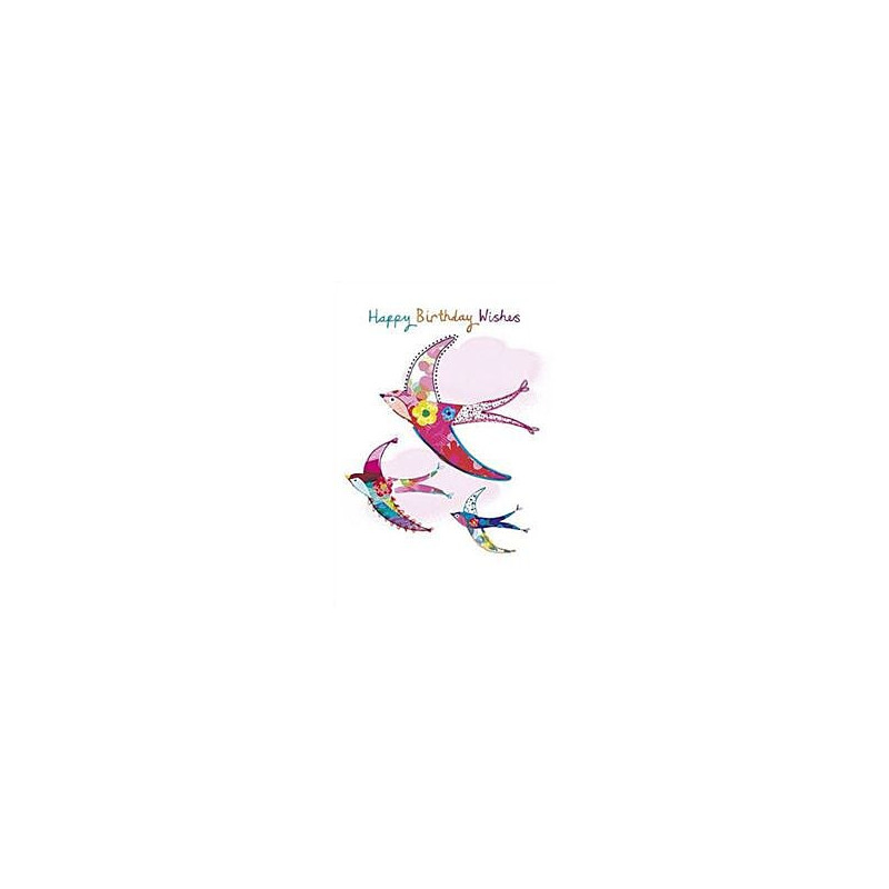 Swallows Greeting Card Umami