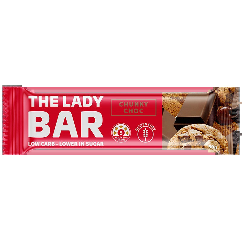 The Lady Bar Chunky Choc 50g