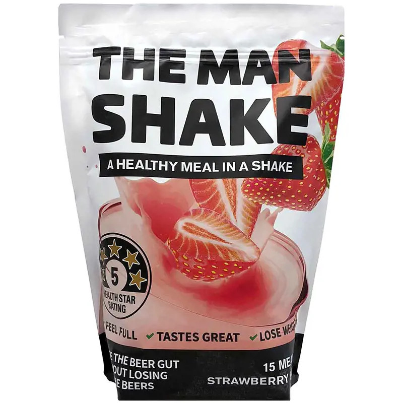 The Man Shake Strawberry Powder 840g
