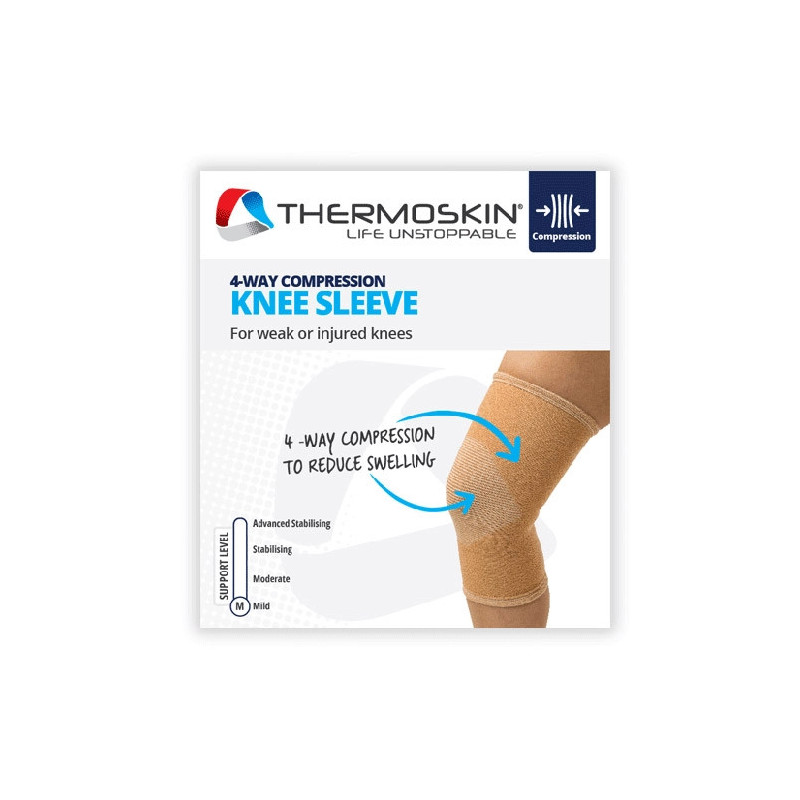 Thermoskin Elastic Knee 4 Way Elastic Support 609 XLarge Size