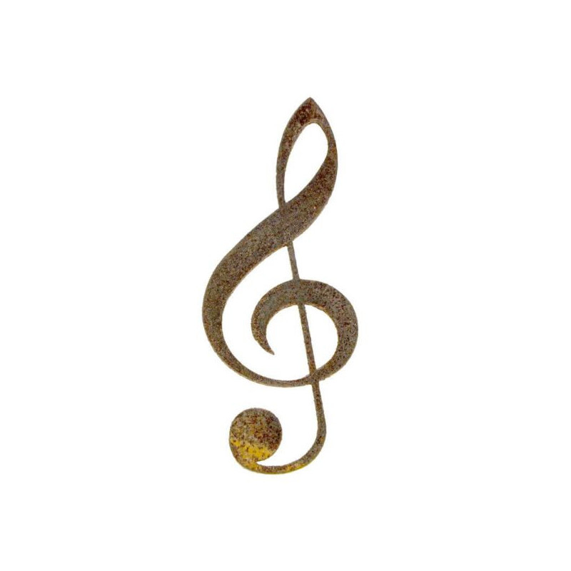 Treble Clef Magnet Garden Art