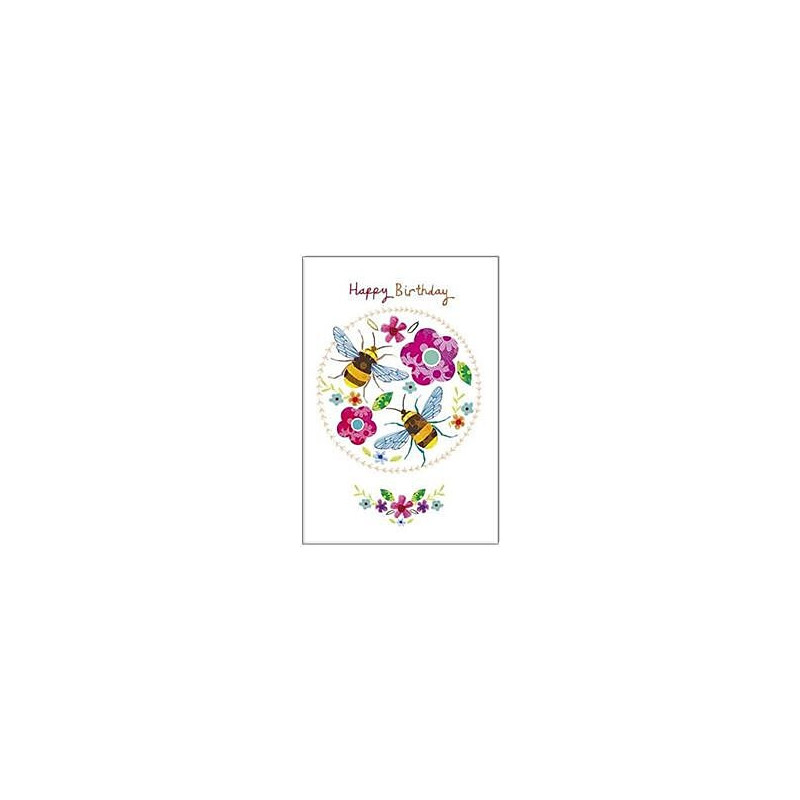 Two Bees Greeting Card Umami