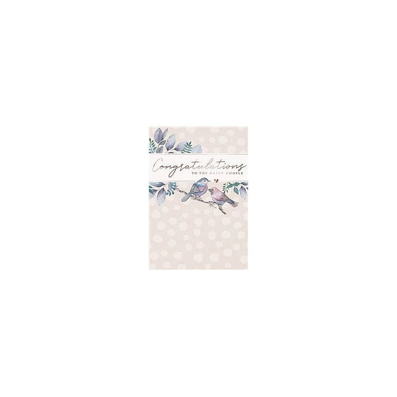 Two Birds on Branch Greeting Card