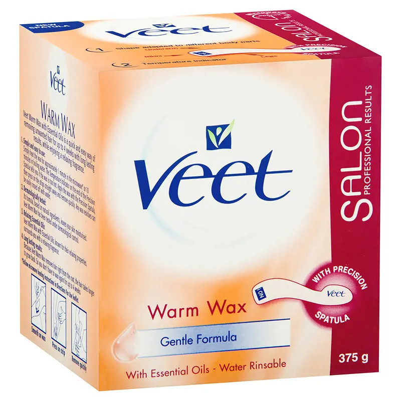 Veet Warm Wax Gentle Formula 375g