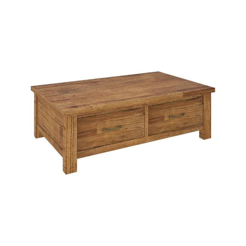 VI Tuscan Mountain Ash Coffee Table 2 Drawers