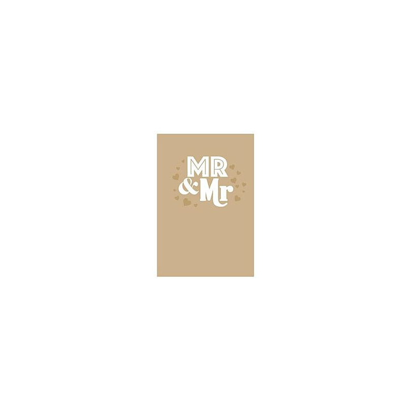 Wedding Cont Mr and Mr Greeting Card