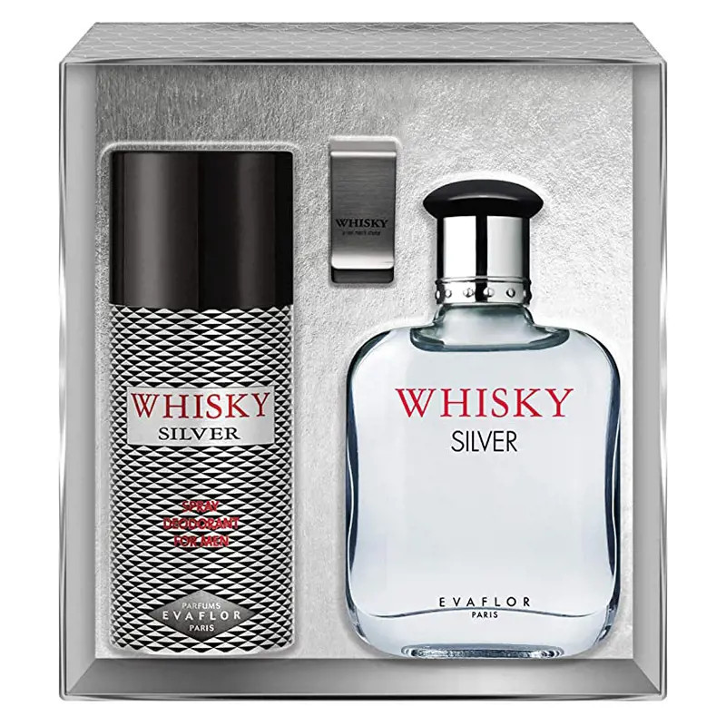 Whisky Silver 3 Piece Set