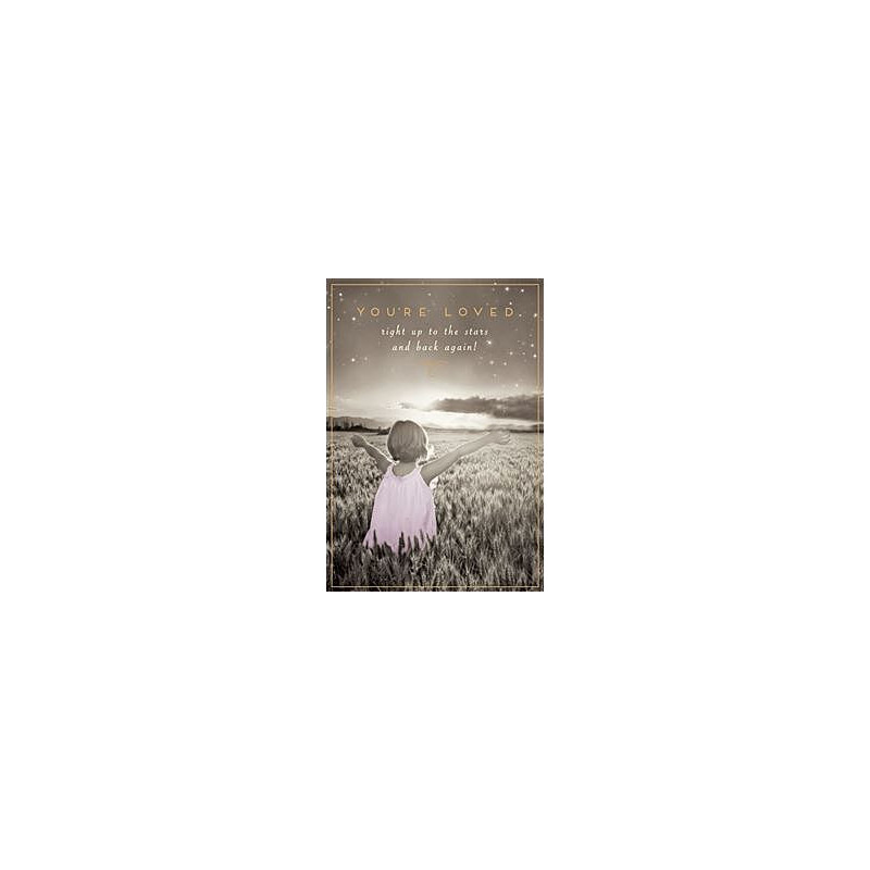 Youre Loved Greeting Card Love Unlimited