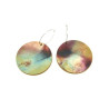 45 Round Flight Reversible Earrings