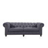 BE Chesterfield 3 Seater Sofa in Velvet