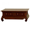 CT 4 Drawer Opium Leg Coffee Table 100 x 100