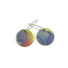 25 Round Sky Reversible Earrings
