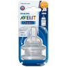 Avent Classic+ 6m+ Extra Soft Silicone Teat Fast Flow 2 Pack