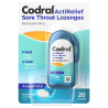 Codral ActiRelief Sore Throat Lozenges Anaesthetic Coolmint 20 Pack