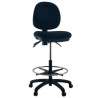 DAZE Medium Back Bump Seat Drafting Office Chair