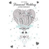 Anniv Diamond 60 in Heart Greeting Card