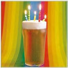 Bright Beer Greeting Card Brights