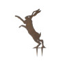Dancing Hare Stake 1 Garden Art