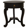 CT Cabriol leg 1 Drawer Lamp Table