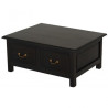 CT 4 Drawer Straight Leg Coffee Table