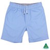 Bahamas Cotton/Linen Short - Sky Blue