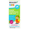 Brauer Kids Liquid Multivitamin with Iron 3+Yrs 200ml