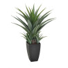 Artificial Agave in a Decorative Black Pot 73cm