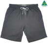Bahamas Cotton/Linen Short - Charcoal