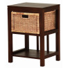 CT 1 Drawer Rattan Lamp Table