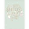 Baby Boy Hello Baby Greeting Card