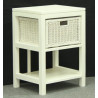 CT 1 Drawer Rattan Lamp Table