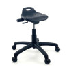 CURRIE Sit-Stand Office Lab Stool Nylon Base