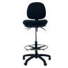 DAZE Medium Back Handwheel Footrest Drafting Office Chair