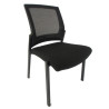 ARAGON Mesh Back Arms Stacking Visitor Chair