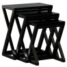 CT Z Style Nest of Table in Black