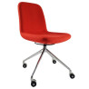 ASPEN Burnt Orange Fabric Visitor Reception Chair