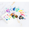 Chakra Card Set With 8 Cards and 7 Crystal Set With White Box