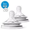 Avent Natural Response Teat 3m+ Flow 3 2 Pack