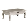 CT 2 Drawer French Coffee Table in White