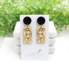 'The Amber' Dangle Earrings