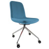 ASPEN Emerald Green Fabric Visitor Reception Chair